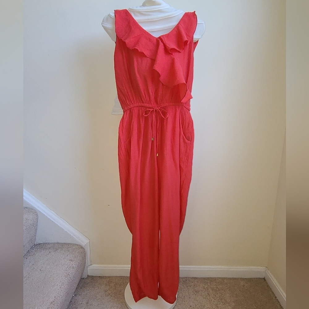 Coral Jumpsuit